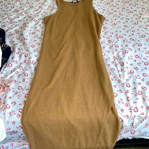 Tan dress